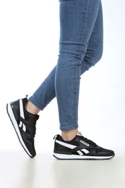 Unisex Bağcıklı Günlük Rahat Taban Şık Tasarım Yürüyüş Casual Sneaker Spor Ayakkabı - 3