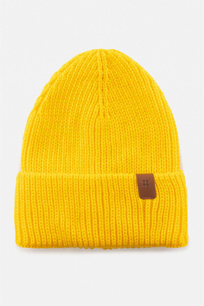 Unisex Beanie A22y9208, yellow thread. - 3