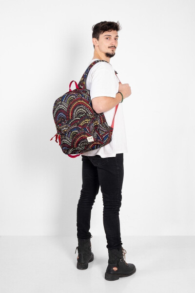 Unisex Black Backpack - Stylish and Practical Bag Models - Durable 45x32x16 Cm - 15