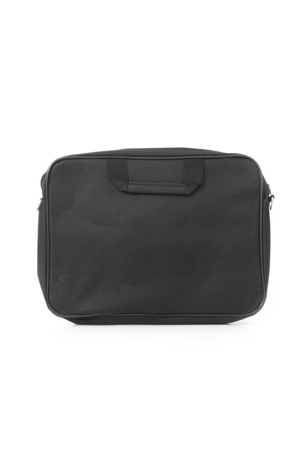 Unisex Black Notebook Handbag 15.6