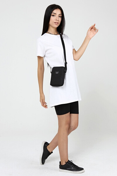 Unisex Black Waist, Phone and Shoulder Bag - 16