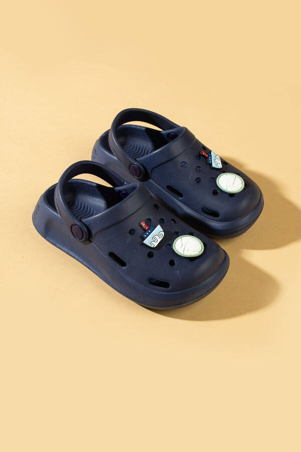 Unisex Bolalar uchun Ko‘k Dengiz Plyaj Kunlik Sandal-Ternislar - 10