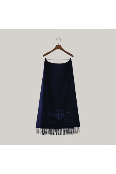 Unisex Navy Blue Logo Scarf - 2