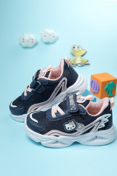 Unisex Nefes Alabilen Yeni Moda Hello Kitty Esnek Tabanlı Dayanıklı Sneaker Kız Çocuk Spor Ayakkabı - 2