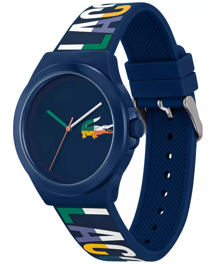 Unisex NeoCroc Navy Silicone Strap Watch 43mm Navy - 2