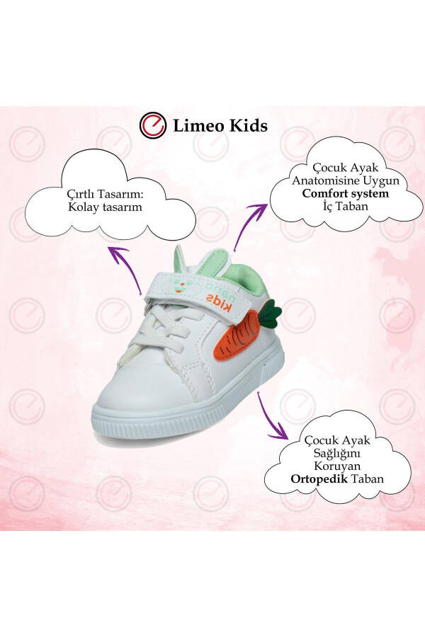 Unisex New Fashion Rabbit Ear Orthopedic Sole Durable Breathable Sneaker Kids Sports Shoes - 6