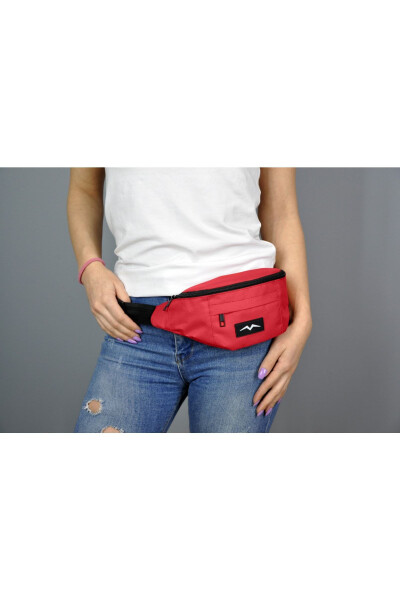 Unisex Red Waist Bag - 16