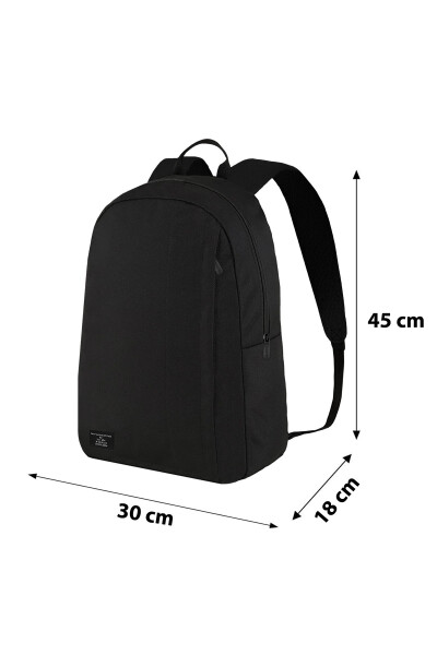 Unisex Waterproof Black Everyday Travel and School Backpack - 4