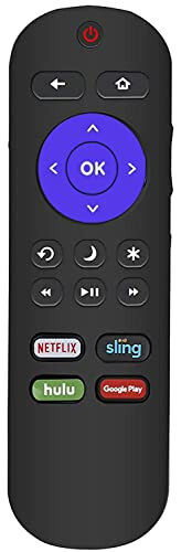 Universal Remote Control Compatible with All Insignia Roku TV - 4