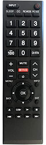 Universal Remote Control for All Toshiba TVs, LCD, LED, Smart, and 4K TVs. No Setup Needed. - 5