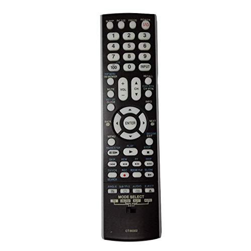 Universal Remote Control for Toshiba TVs, Replacement Remote for All Toshiba LCD LED 3D HDTV 4K UHD Smart TV - 1