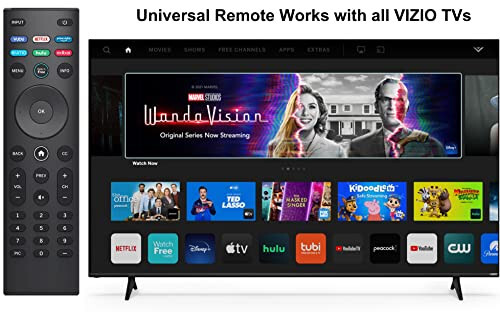 Universal Remote Control, XRT140 Smart TV Remote Compatible with VIZIO All LED LCD HD 4K UHD HDR Smart TVs - 2