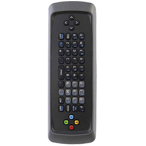 Universal Remote XRT300 with QWERTY Keyboard fit for All Vizio LCD LED Smart TV M420SV M550SV M470SL M550SL M470VSE M550VSE E551VA M320SR M420SR E3D320VX XVT3D D500I-B1 E420I-A1 E470i-A0 E3D420VX - 3