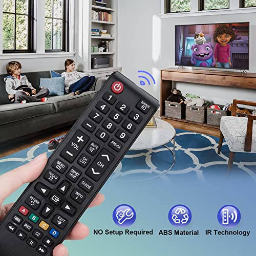 Universal Replacement for Samsung-Smart-TV-Remote, New Upgrade Infrared for Samsung Remote Control - 7