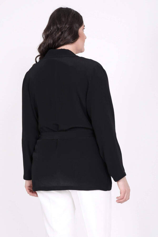 Unlined Belted Jacket - 3