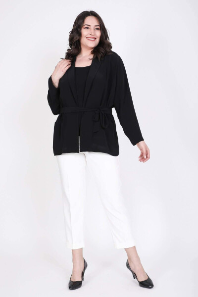 Unlined Belted Jacket - 4