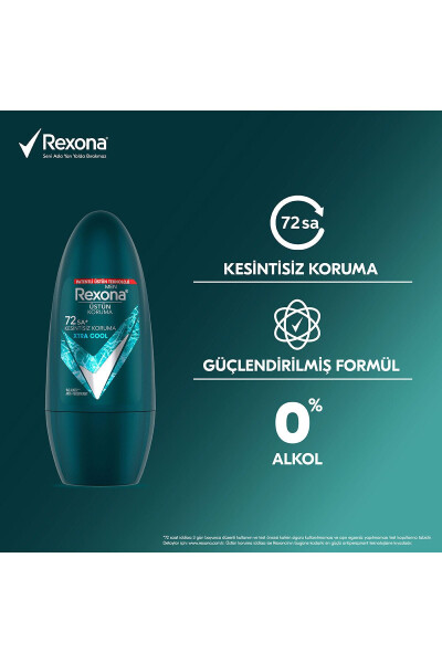 Üstün Koruma Erkek Roll On Deodorant Xtra Cool 72 Saat Kesintisiz Koruma 50 ml - 5