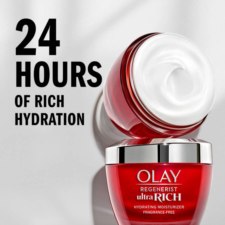 Увлажняющий крем для лица Olay Regenerist Ultra Rich, без отдушек, для всех типов сухой кожи, 50 мл - 2