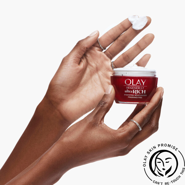 Увлажняющий крем для лица Olay Regenerist Ultra Rich, без отдушек, для всех типов сухой кожи, 50 мл - 4