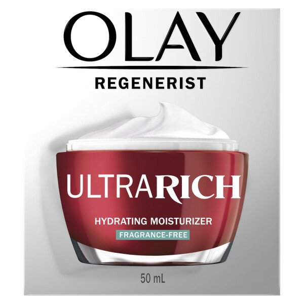 Увлажняющий крем для лица Olay Regenerist Ultra Rich, без отдушек, для всех типов сухой кожи, 50 мл - 8