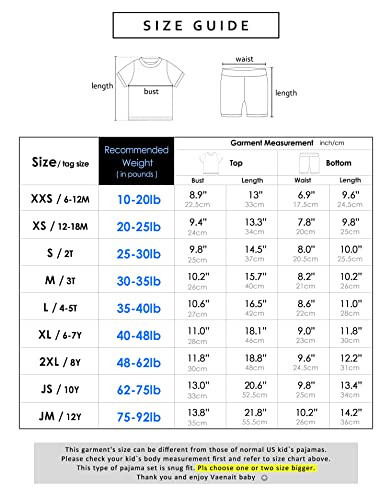 VAENAIT BEBEK Çocuk Kız Erkek Uyku Kıyafeti Pijama Kısa Yumuşak Şırdan Serin Yaz Viskon Pjs 2'li Set - 18