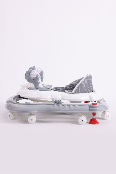 Vak Vak Stoppered Musical Walker Grey - 5