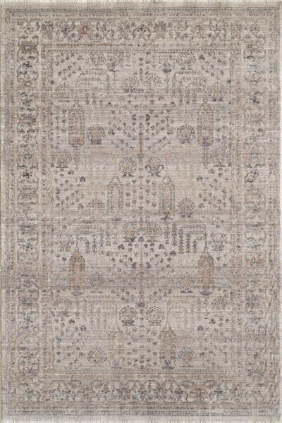 Valeria 100% Polyester Vintage Modern Woven Living Room Area Rug - 9