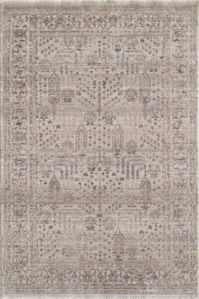 Valeria 100% Polyester Vintage Modern Woven Living Room Area Rug - 3