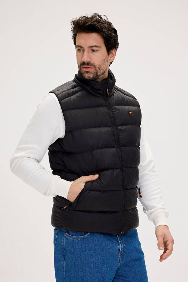 Vance Black Men's Vest - 4