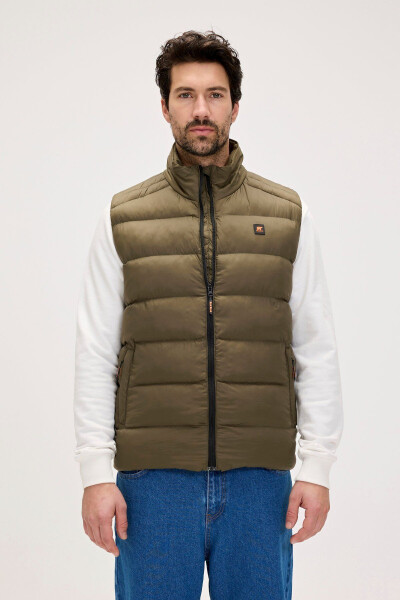 Vance Khaki Men's Vest - 1