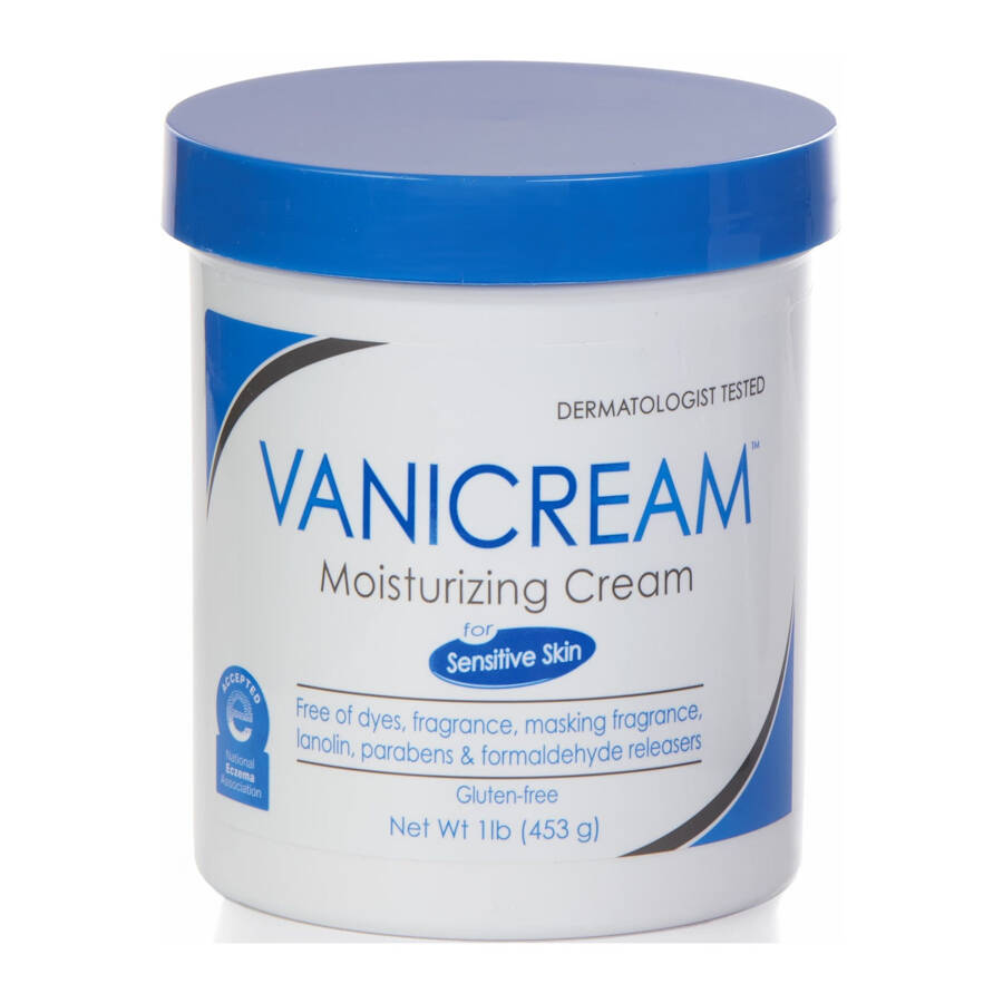 Vanicream Moisturizing Skin Cream for Sensitive Skin 16 oz - 1