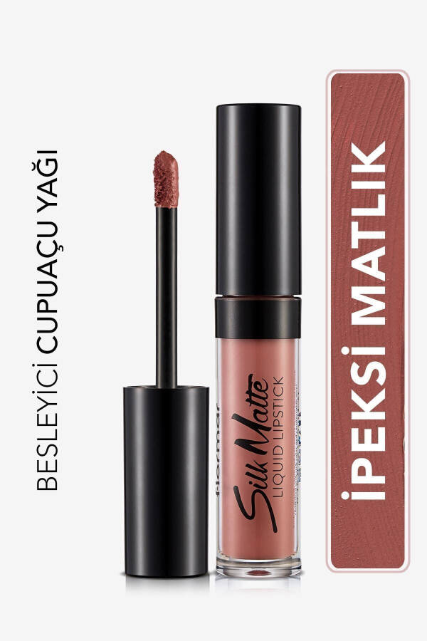 Velvet Texture Liquid Matte Lipstick - Silk Matte Liquid Lipstick - 002 FALL ROSE - 8690604397280 - 19