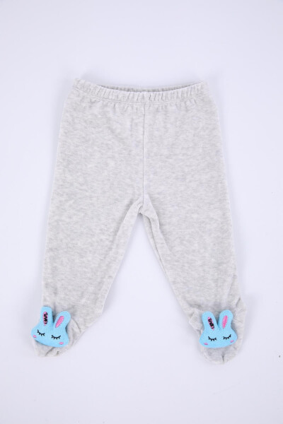 Velvet Toy Rabbit Kids Pants for Girls and Boys - 2