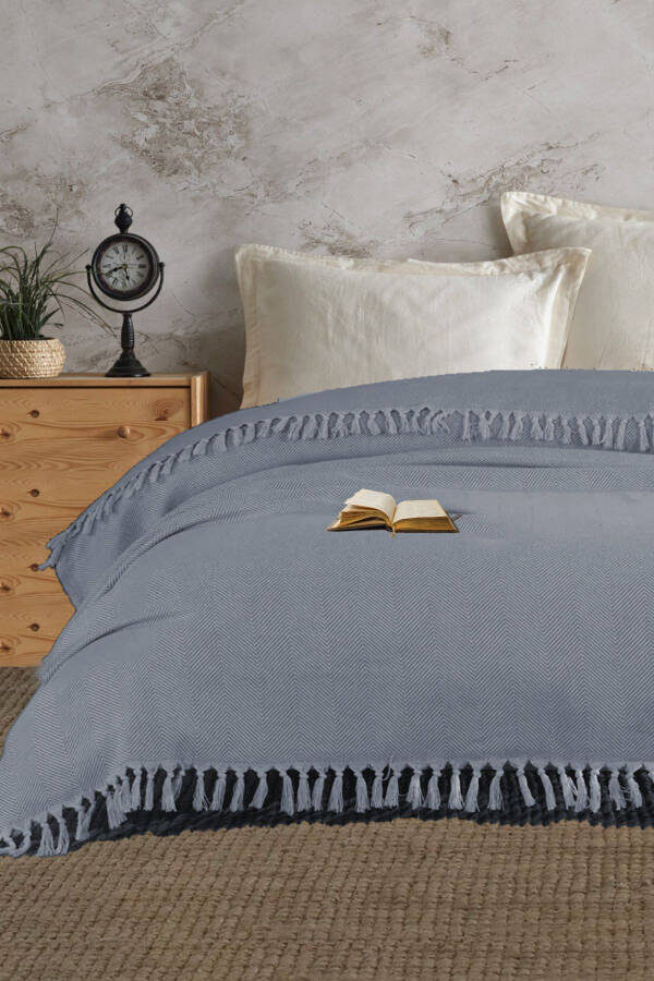 Vera Luxury Blanket Grey - 2