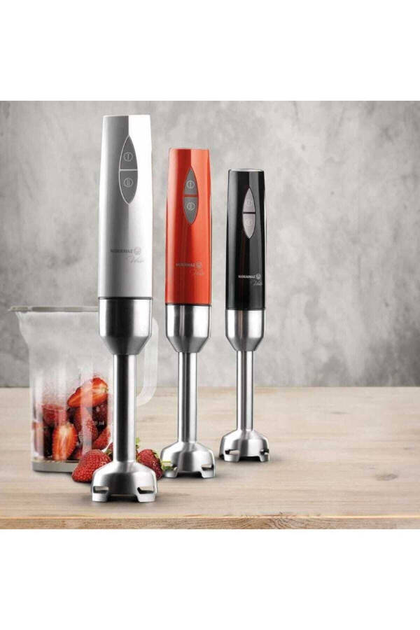 Vertex Duo Inox Qizil Blender To'plami A444-04 Fma01889 - 19