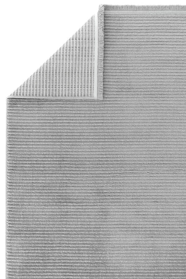 Vetrina 3603 Gray Soft Textured Rug Carpet Living Room Kitchen Corridor Cut Runner Woven Machine Rug - 28