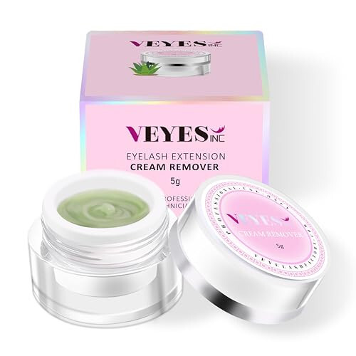 VEYES INC Kirpik Uzatma İçin Kirpik Çıkarıcı 5ml Profesyonel Kirpik Çıkarma Kremi Hızlı Çözünme Kirpik Uzatma Çıkarıcı Düşük Tahriş - 1