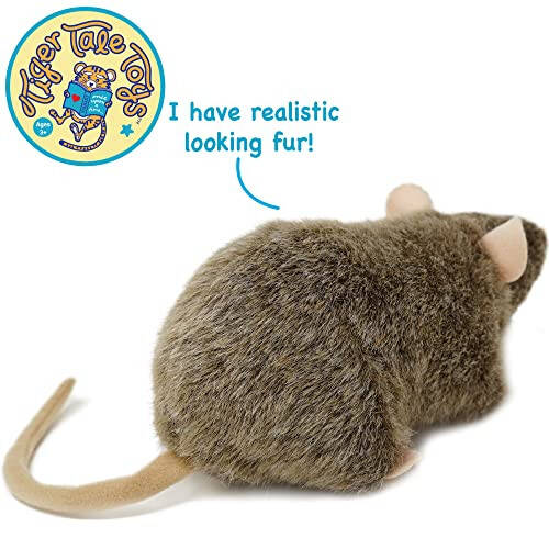 VIAHART Reuben The Rat - 7 Inch Stuffed Animal Plush Mouse - by TigerHart Toys - 37