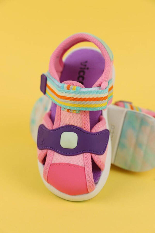 Vicco Flow II Pink Sandal for Girls, Size 26-30 - 39