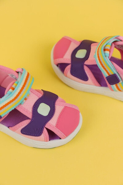 Vicco Flow II Pink Sandal for Girls, Size 26-30 - 26