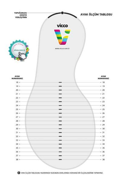 Vicco Loro İlk Adım Bebek Ortopedik Çocuk Spor Ayakkabı LACİVERT - 31