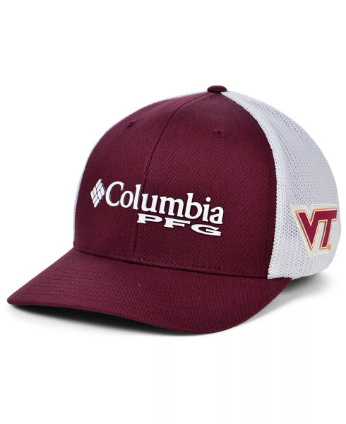 Virginia Tech Hokies PFG Stretch Cap Maroon/White - 1