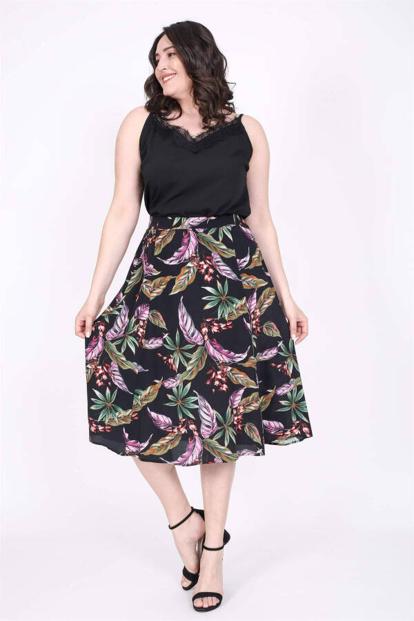 Viscose Envelope Skirt - 5