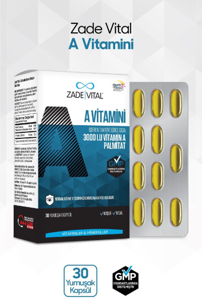 Vitamin A Blister 30 Capsules - 11