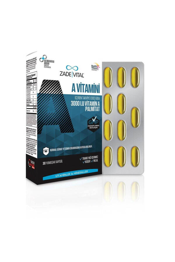 Vitamin A Blister 30 Capsules - 15