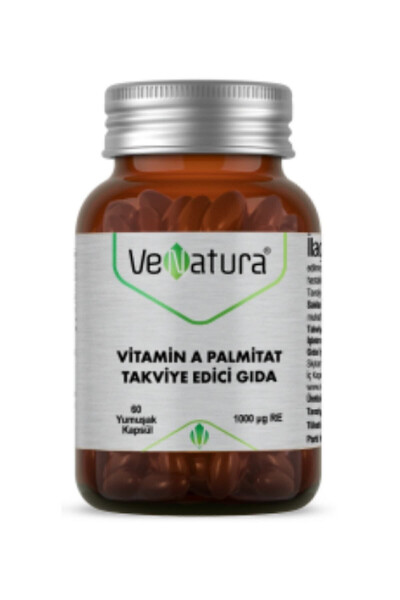 Vitamin A Palmitate 60 Capsules - 2