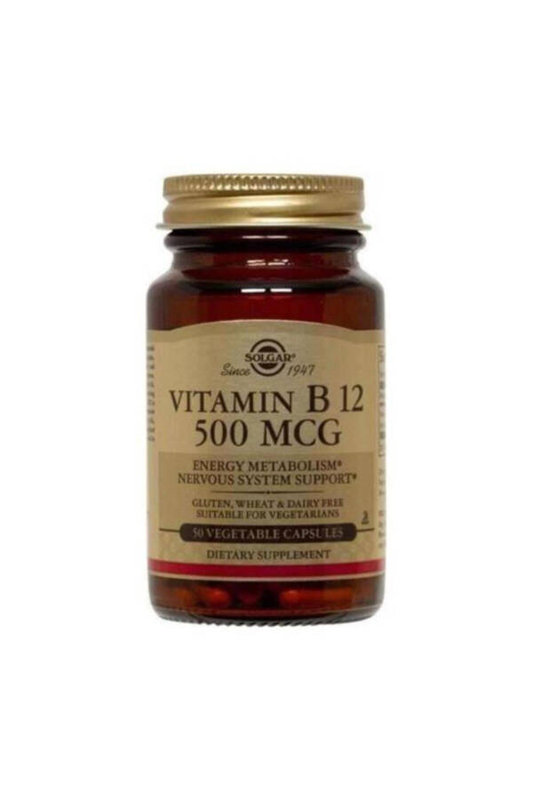 Vitamin B-12 500 Mg 50 Capsules - 3