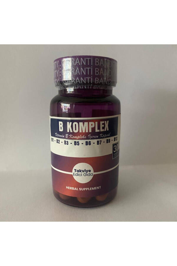 Vitamin B Complex 30 Capsules - 1