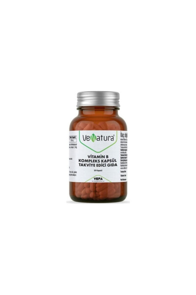 Vitamin B Complex 30 Capsules - 1