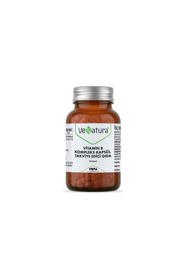 Vitamin B Complex 30 Capsules - 3